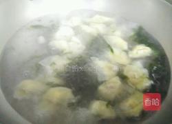 紫菜虾皮馄饨的做法图解4