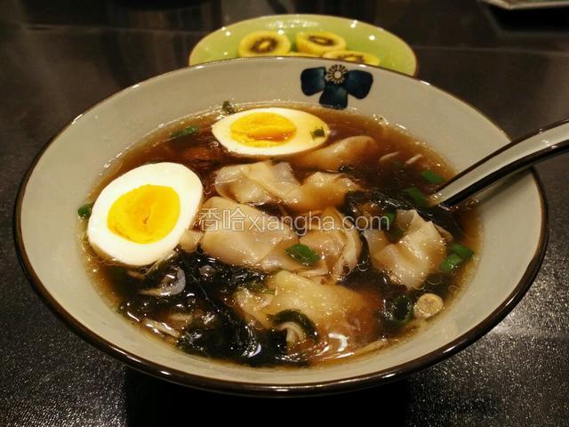 再来一个煮鸡蛋，营养就全了。