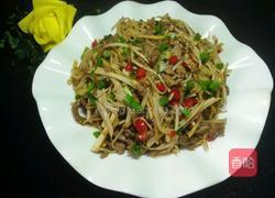 芋头丝炒牛肉的做法图解11