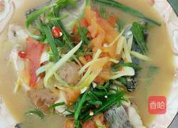 酸鲜清煮鱼的做法图解7