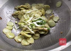 素炒绿豆饼的做法图解4