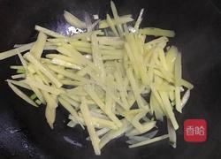 葱香土豆丝的做法图解4