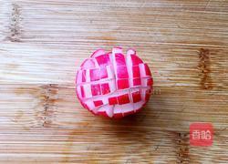 凉拌樱桃小萝卜的做法图解5