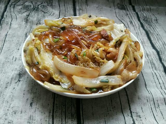 猪肉白菜炖粉条