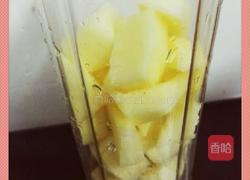 蘋果香蕉甜杏仁奶昔的做法图解2