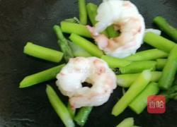 芦笋虾仁的做法图解6