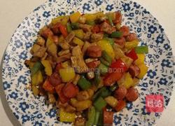 蚝油五彩杏鲍菇的做法图解8