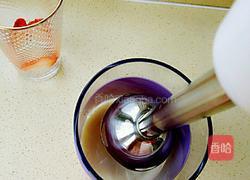 草莓奶昔#甜品的做法图解7