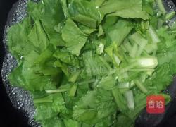 肉末小白菜的做法图解3