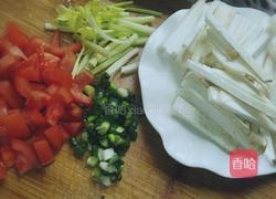 蕃茄杏鲍菇的做法图解2