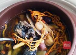 虫草花乌鸡汤的做法图解5