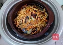 虫草花乌鸡汤的做法图解4
