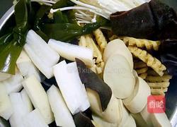 花干炖肉的做法图解1