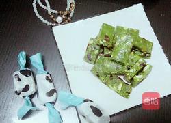 抹茶牛轧糖的做法图解15