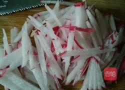 爽拌豆芽萝卜丝的做法图解3