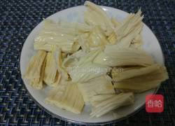 腐竹拌芹菜的做法图解5