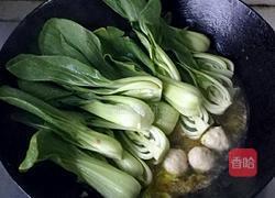青菜烩肉丸的做法图解5