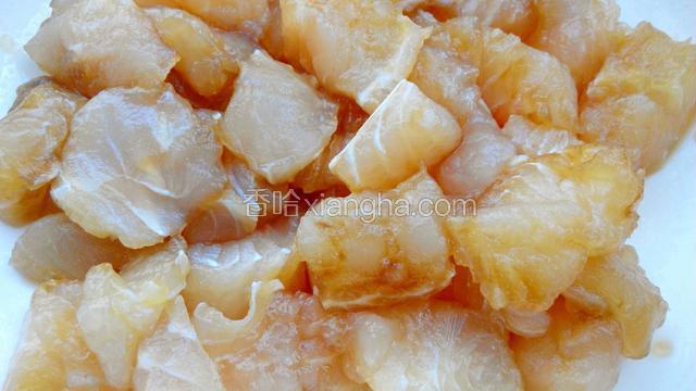抓匀后腌十五分钟