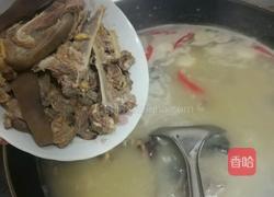水鱼炖羊肉的做法图解10