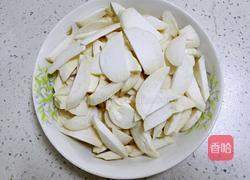鸡腿菇炒肉丝的做法图解1