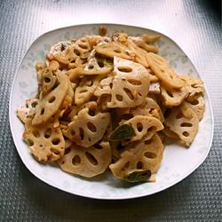 腊八蒜炒藕的做法[图]