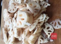 腊八蒜炒藕的做法图解1