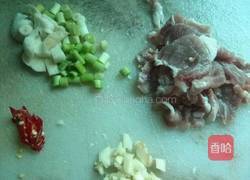 四季豆伴肉的做法图解2