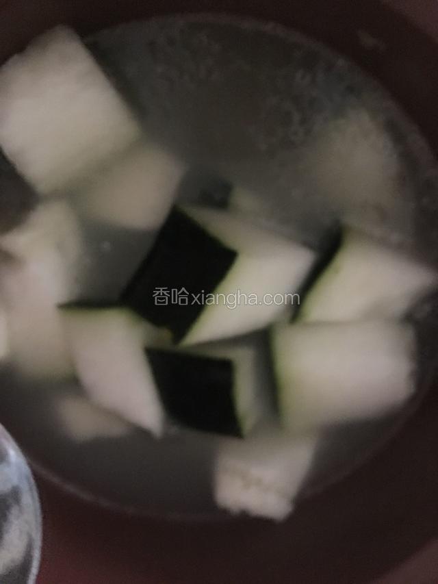 再放冬瓜煲1小时