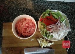 三色肉丝的做法图解1