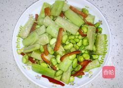 丝瓜炒毛豆的做法图解5