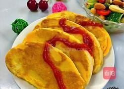 香煎鸡蛋馒头片的做法图解6