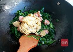 韭菜虾仁炒蛋的做法图解7