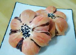 桃花面包