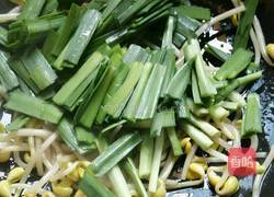 韭菜炒黄豆芽的做法图解7