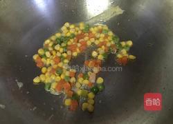 虾仁彩蔬焗饭的做法图解4