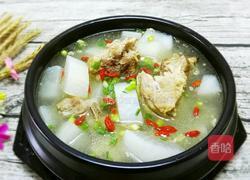 白萝卜脊骨汤的做法图解7