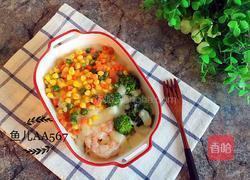 虾仁彩蔬焗饭的做法图解10