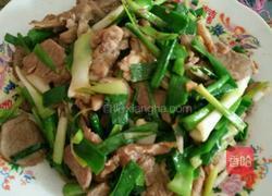 青蒜苗炒肉片的做法图解8