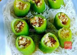 蒜蓉丝瓜蒸粉丝的做法图解13