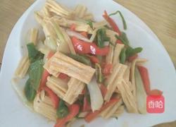 葱头腐竹的做法图解4