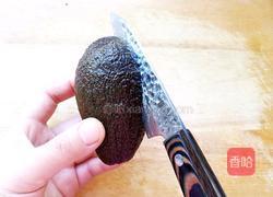 日式牛油果拌豆腐的做法图解3