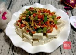 肉丁拌豆腐的做法图解9