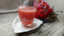 西瓜西红柿汁的做法图解10