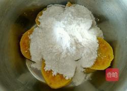 黄金红薯糯米豆沙球的做法图解5