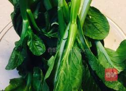 白灼鸡丝菜心的做法图解4