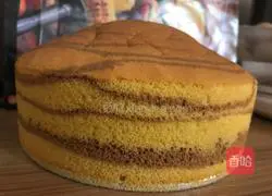 Marbled Chiffon Cake Recipe Illustration 17