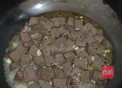 红烧猪血的做法图解4