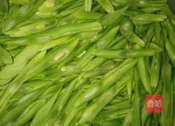 豆角炒肉的做法图解1