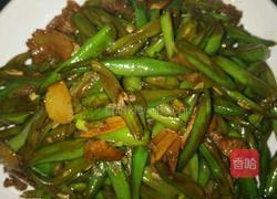 豆角炒肉的做法图解7