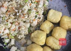 油豆腐让糯米的做法图解3